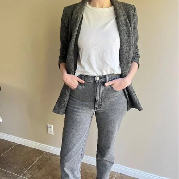 Rachel Comey Grey Wool Blazer, Size 4, Vintage, Jacket, Fall - Picture 4 of 13